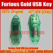Furious Gold USB ключ активированный с(зеленый) упаковками 1, 2, 3, 4, 5, 6, 8, 11
