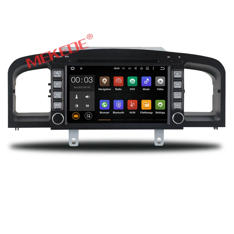 

Free shipping 2 Din 7Inch Android 7.1 Russian menu Car DVD Player GPS navigator For Lifan 620 with radio ipd bt