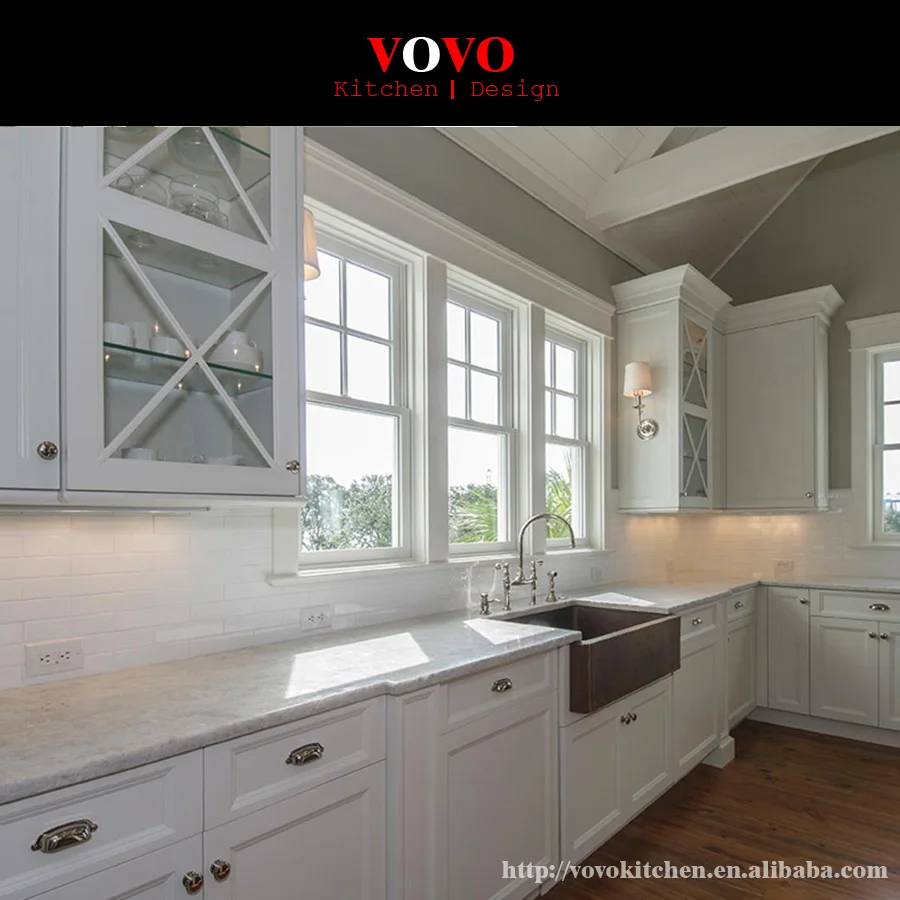 

New Design Shaker style Solid Wood Kitchen Cabinets