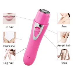 Эпилятор комплект перезаряжаемый Для женщин нос волоски бровей Триммер для лица Бикини области подмышки WH998