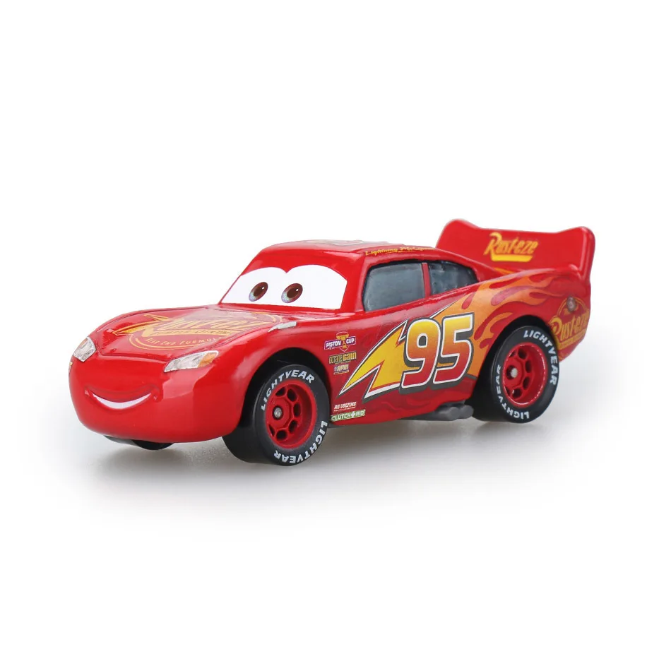 Disney Pixar Cars 2 3 Lightning 39 стиль McQueen Mater Jackson Storm Ramirez 1:55 литой автомобиль металлический сплав мальчик детские игрушки подарок