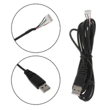 USB мягкий кабель для мыши Линия Замена провода для SteelSeries Rival 100 вместо мышки кабель