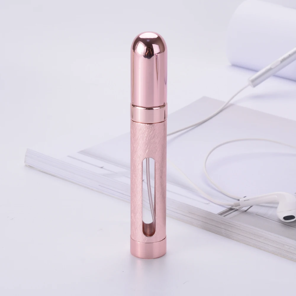 

ELECOOL 1pc 12ml Empty Atomizer Perfume Liquid Bottles 6 Colors Mini Cosmetic Sprayer Portable Durable Refillable Travel Pots