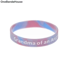 OneBandaHouse, 50 шт в наборе, бабушка Ангел силиконовые браслеты Mix Цвет взрослых Размеры