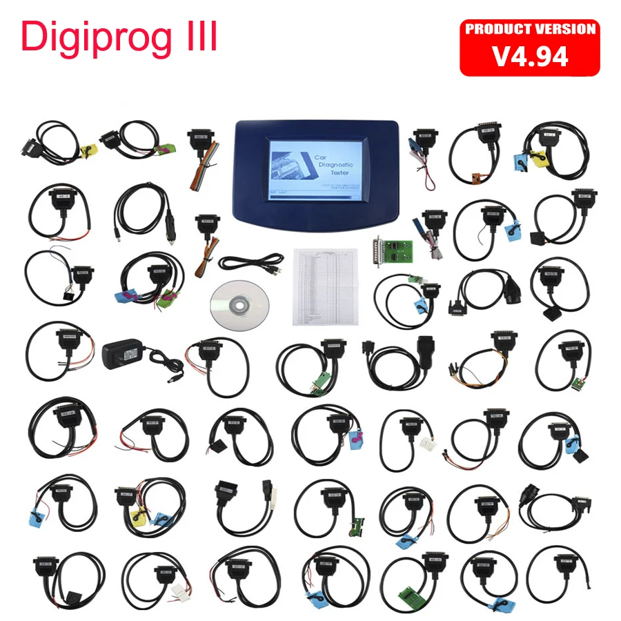 Digiprog III V4.94 3 программатор одометра Digiprog3 инструмент для регулировки пробега Digi Pro