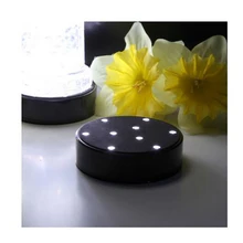 Яркий белый 4 цвета со светодиодной подсветкой диагональю ваза свет базы для свадьбы центральные стенд show вечеринок