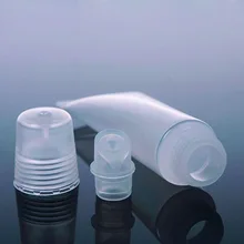5Pcs 10ml DIY Empty Tubes Lip Gloss Balm Clear Cosmetic Container with Caps