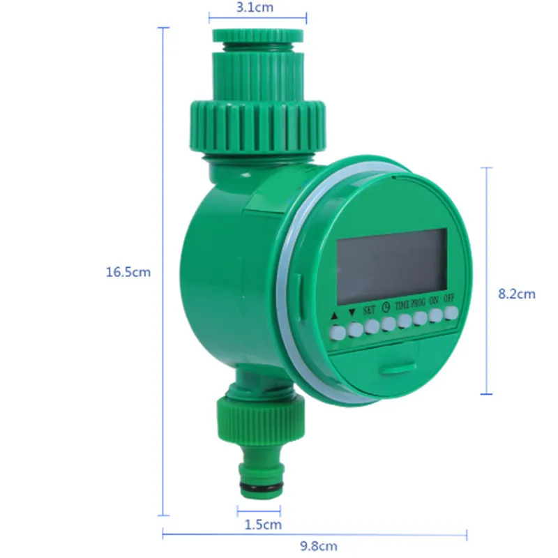С ЖК-дисплеем Водонепроницаемый автоматический электронный садовый таймер для подачи воды электромагнитный клапан оросительный