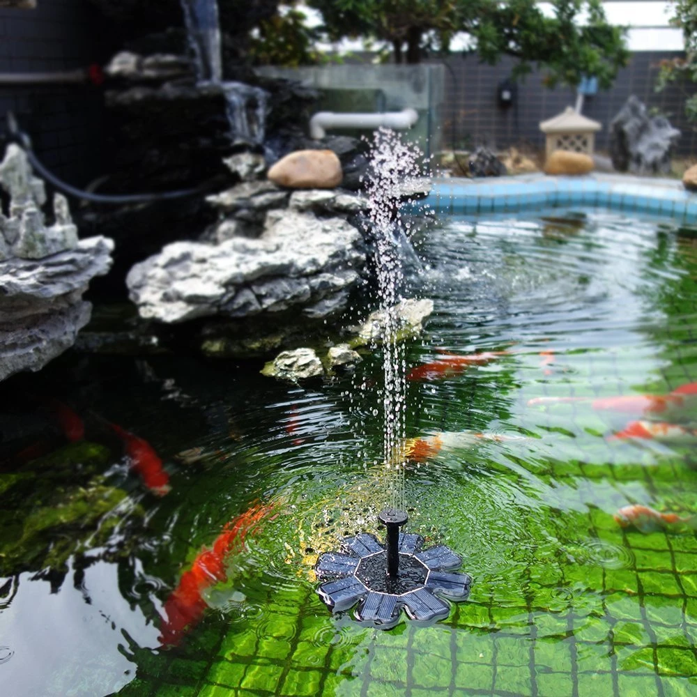 Mini Water Pumps Solar Water Pump Birdbath Flower Shape Small Pond Garden Decoration Water Height 65cm Micro Pump For Water Pumps Aliexpress