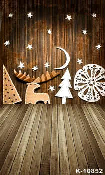 

Vinyl Custom Theme Backdrop For Photo Studio Wood Baby Backgrounds Merry Christmas Newborn