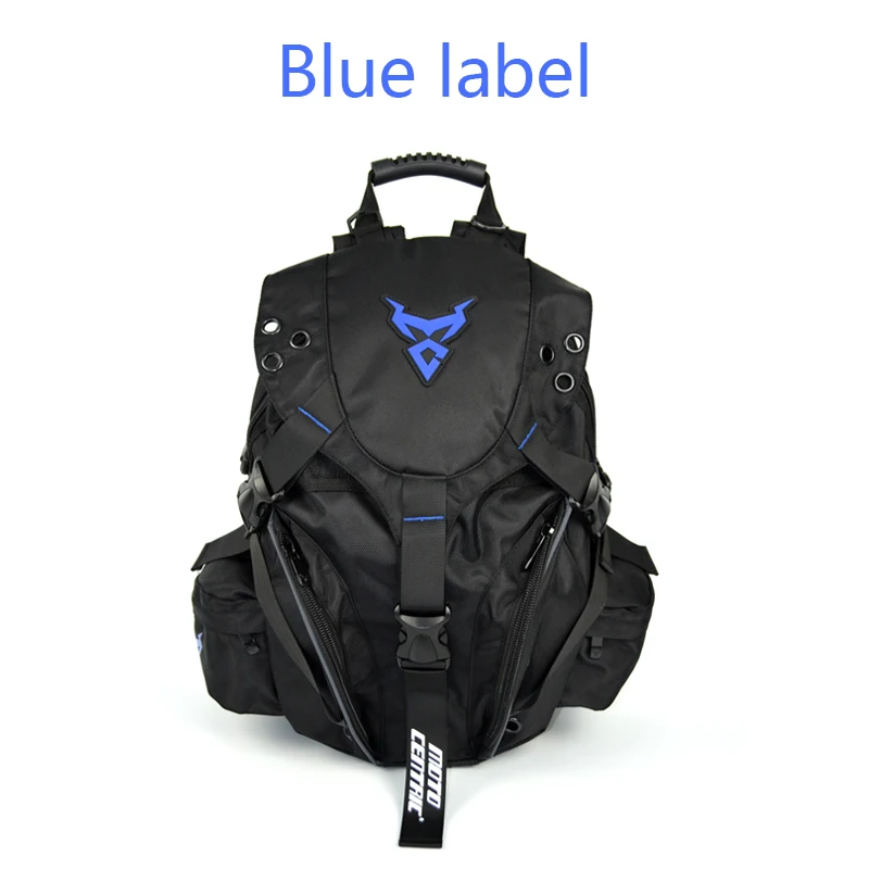 Износостойкие ткани черный рюкзак для мотокросса сумка, водонепроницаемый рюкзак светоотражающий шлем сумка рюкзак для мотогонок
