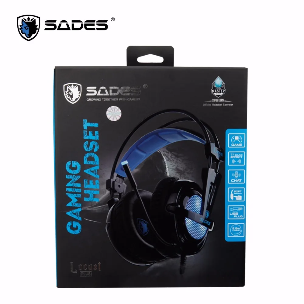 SADES Locust Plus Virtual 7.1 Surround 