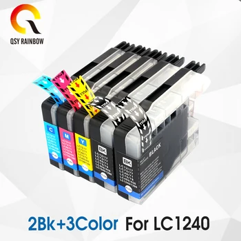 

5pack Ink Cartridges Replacement For Brother LC1240/1220 LC 1220 1240 LC1220 LC1240 LC-1240 LC-1220 MFC-J810DWN MFC-J825DW