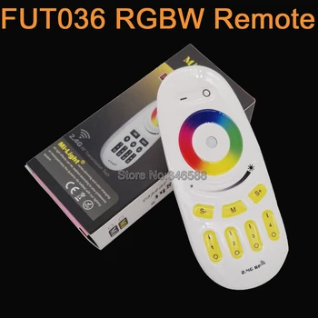 

FUT096 Mi.light 2.4G 4-Zone Touch Screen RGB RGBW LED Controller Wireless RF Remote Controller for MiLight LED Bulb Strip Light