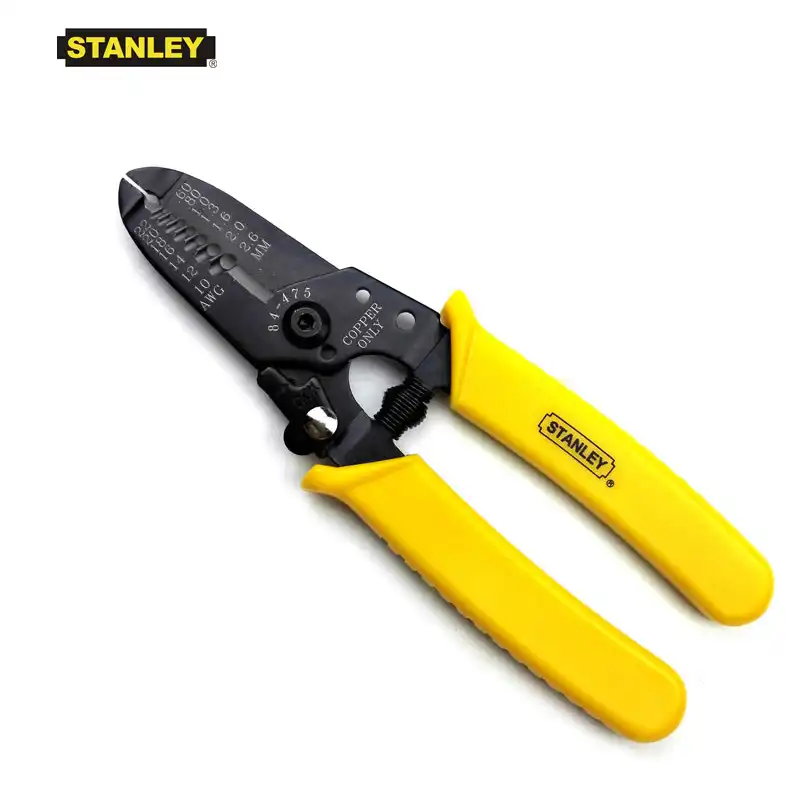Stanley 1 piece 5" adjusting wire stripping pliers tool adjustable wire