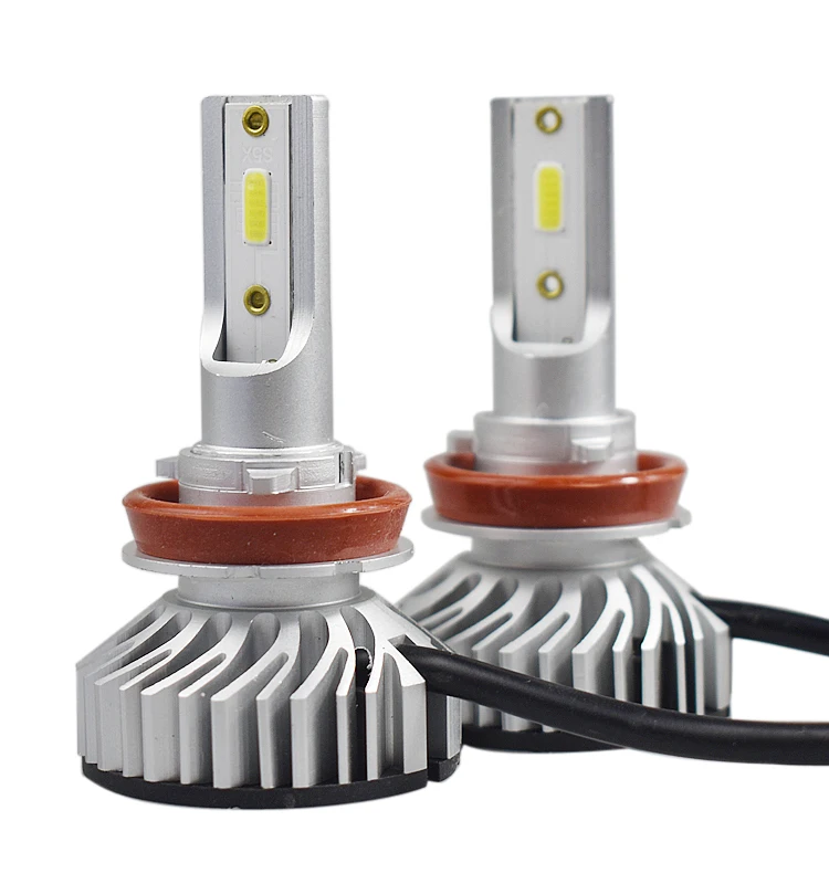 Автомобильные светодиодные лампы Canbus 12 В H1 H7 H4 H11 H8 9005 лм 9006 HB3 HB4|Передние LED-фары