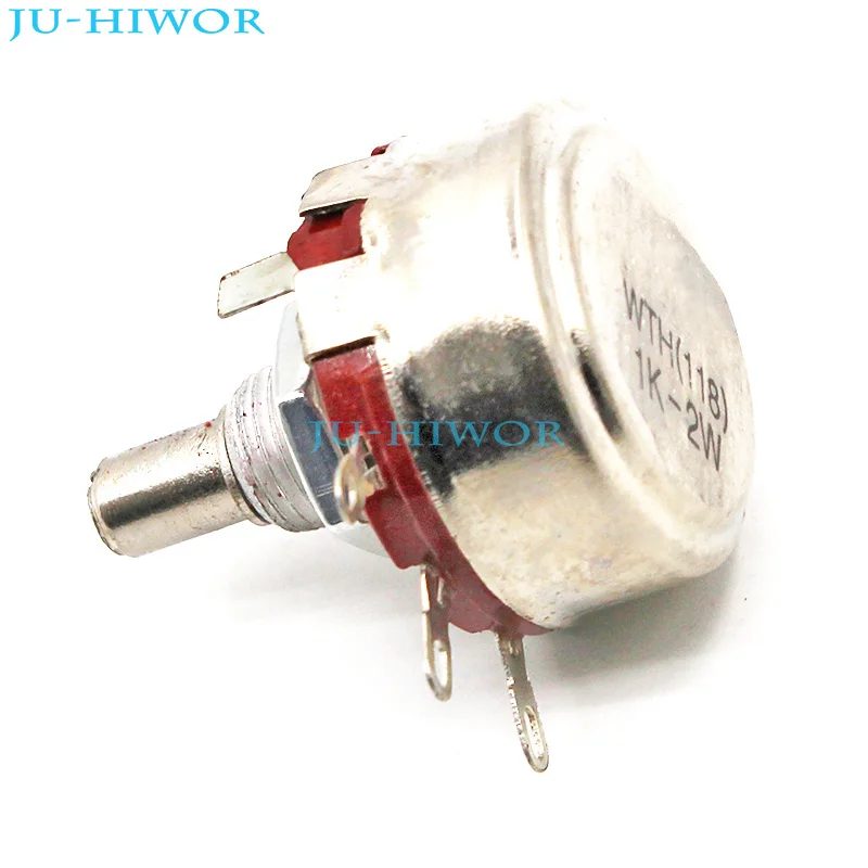 (5 шт./лот) 2 W 1 K OHM поворотный потенциометр потенциометра B1K WTH118 1A линейный переход