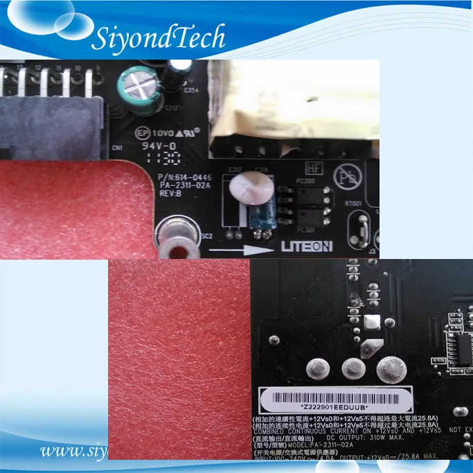 IMAC 27inch A1312 PA-2311-02A 310W All in one Power Board-1