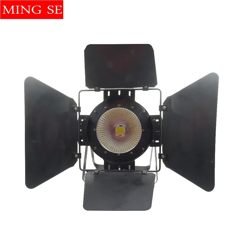 2018 LED Par COB 100W с дверью сарая Высокая мощность алюминиевый чехол сценическое