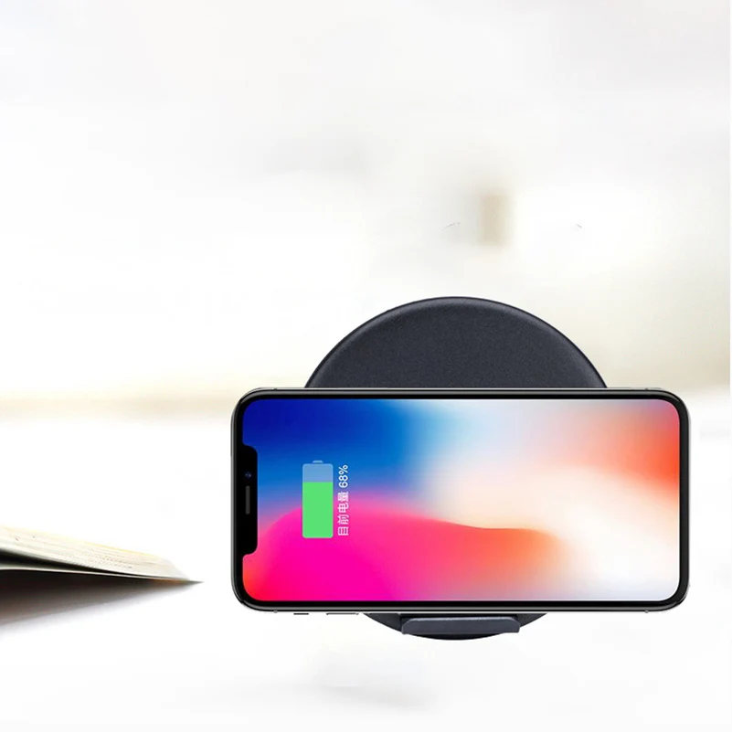 7 5 Вт Qi быстрая Беспроводная зарядка для iPhone X XS Max XR 8 Plus 10 держатель телефона Samsung
