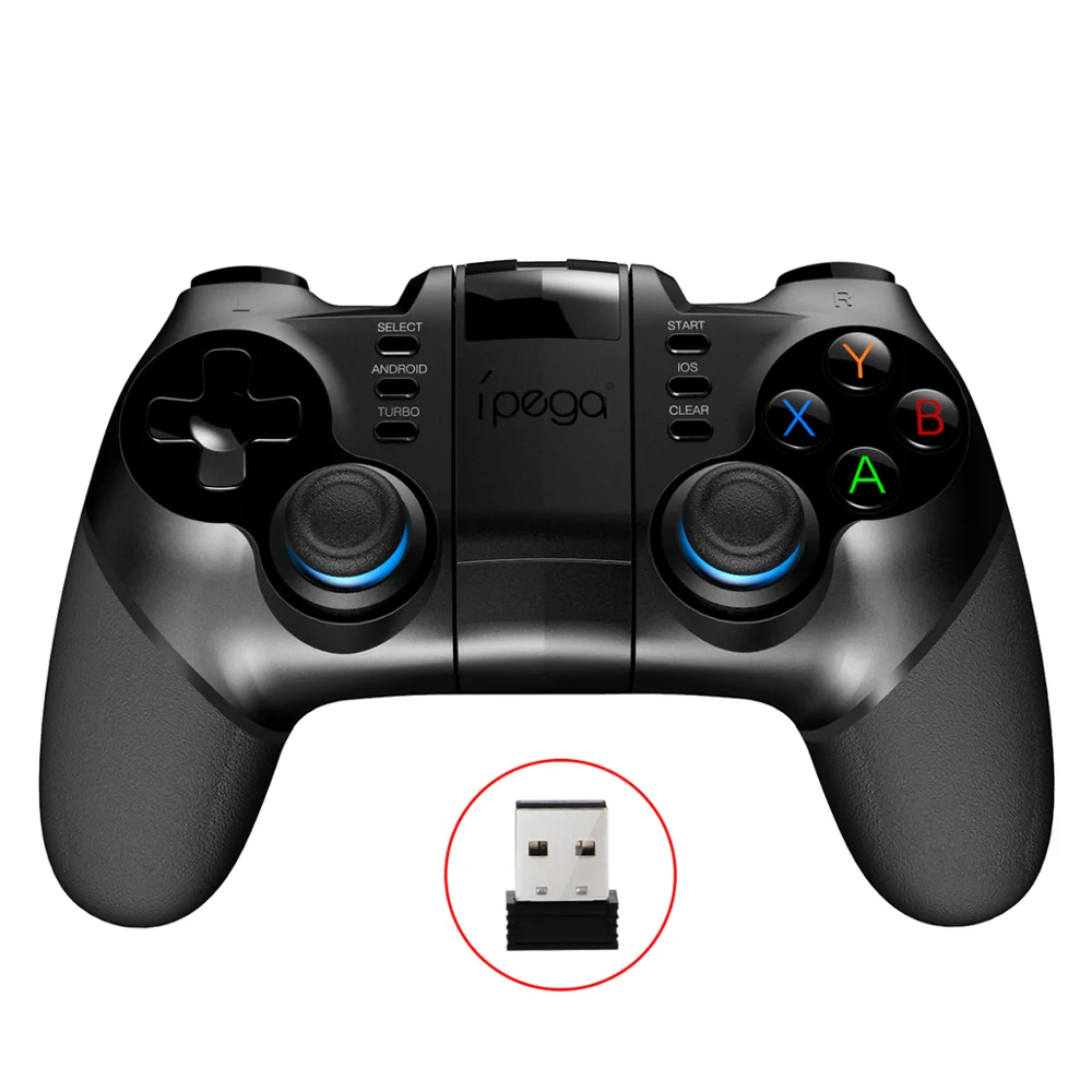 Новейший 2 4G беспроводной геймпад Bluetooth игровой контроллер для Android/iSO/Tablet/Smart TV