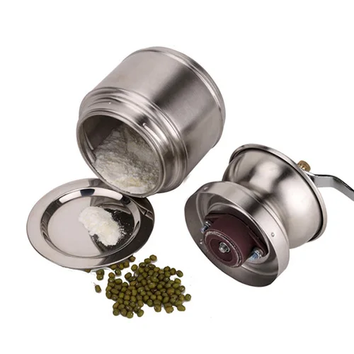 الفولاذ المقاوم للصدأ المنزل دليل طاحونة القهوة قابل للغسل حبوب البن طحن أدوات DIY اليدوية Coffeeware اكسسوارات