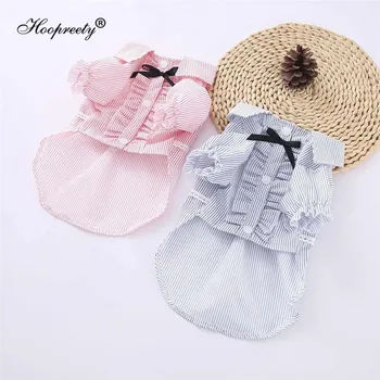 

Western Dog Tshirt Summer Pet Dog Clothes Stripe Dog Vest Cat Coat For Dogs Cats Puppy S-xxl Ropa Para Perro 10A