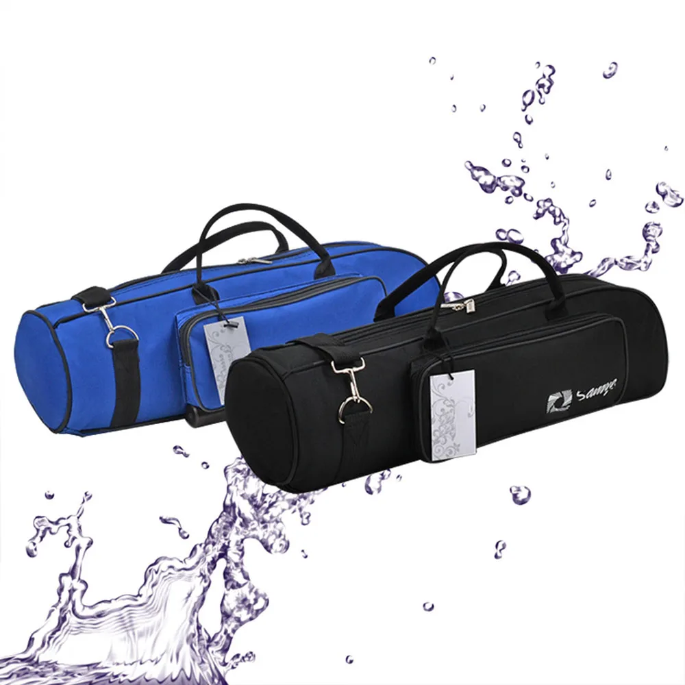 

MoonEmbassy Trumpet Gig Bag Adjustable Waterproof Brass Instrument Case with Pocket Accessories
