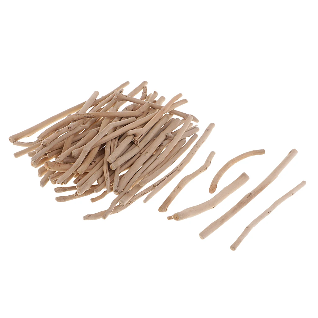 125g Driftwood Pieces Branches Northumbrian Coastline Display Arts and Craft DIY Woodworking Rustic Wedding Table Decorations