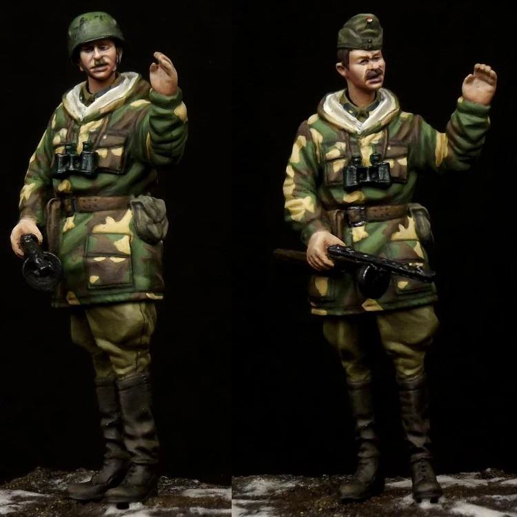 1/35 венгерский воздушный штурм NCO WW II две головки модель солдата из смолы GK военная