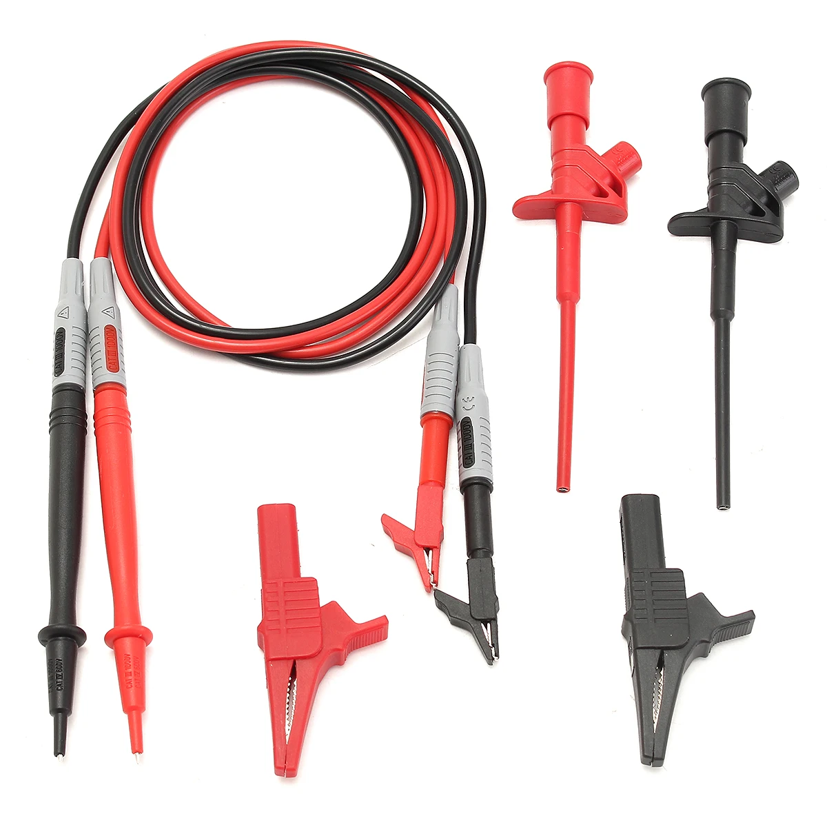 

P1600B 10 in 1 Banana plug Electronic Specialties Test Lead kit Automotive Test Probe Kit Multimeter Probe Leads Set