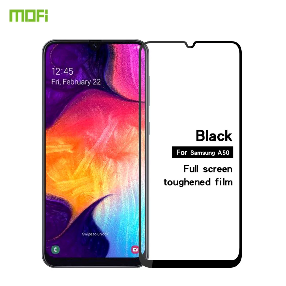 

For Samsung Galaxy A50 Glass Tempered MOFi 9H Protective Film For Samsung Galaxy A50 Screen Protector Tempered Glass