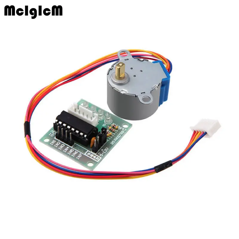 MCIGICM 1 комплект 5 V 4 фазы шагового Драйвер двигателя + платы ULN2003 с приводом Тесты
