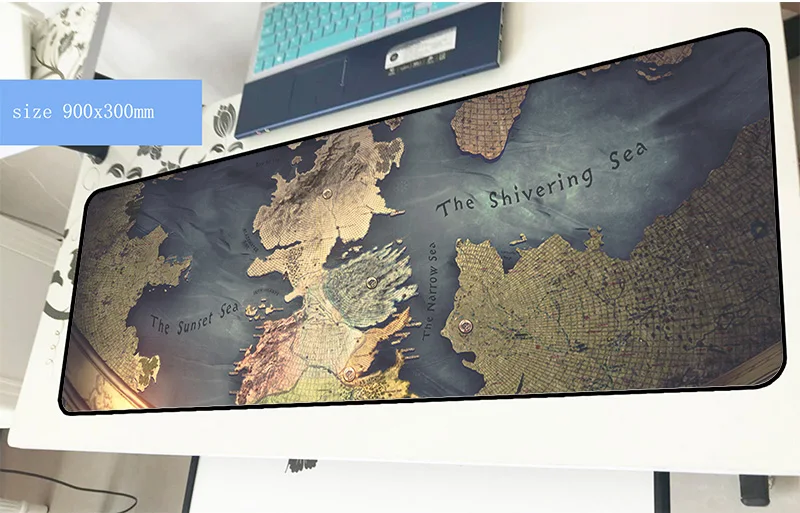 Game of Thrones mousepad 900x300x2mm Beautiful gaming mouse pad gamer mat present game computer desk padmouse