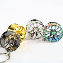 Модные дизайн втулка диска колеса настройки мужской женский брелок Брелок Авто интимные аксессуары Chrome брелок Высокое качество