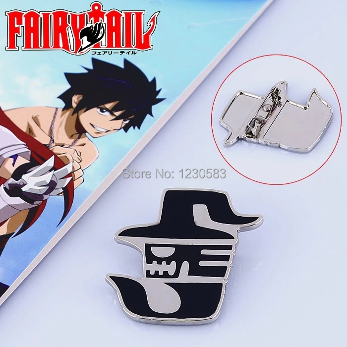 Japanese anime Fairy Tail CrimeSorciere Conference Logo brooch | Украшения и аксессуары
