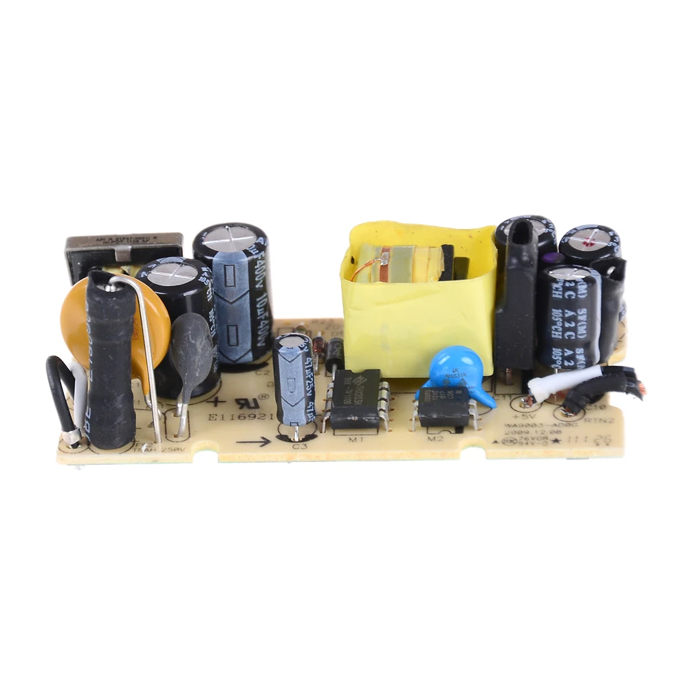 AC 100V-240V To 5V 2A 2000MA Switching Power Supply Module For Replace/ Repair LED Power Supply Board Switch Accessories