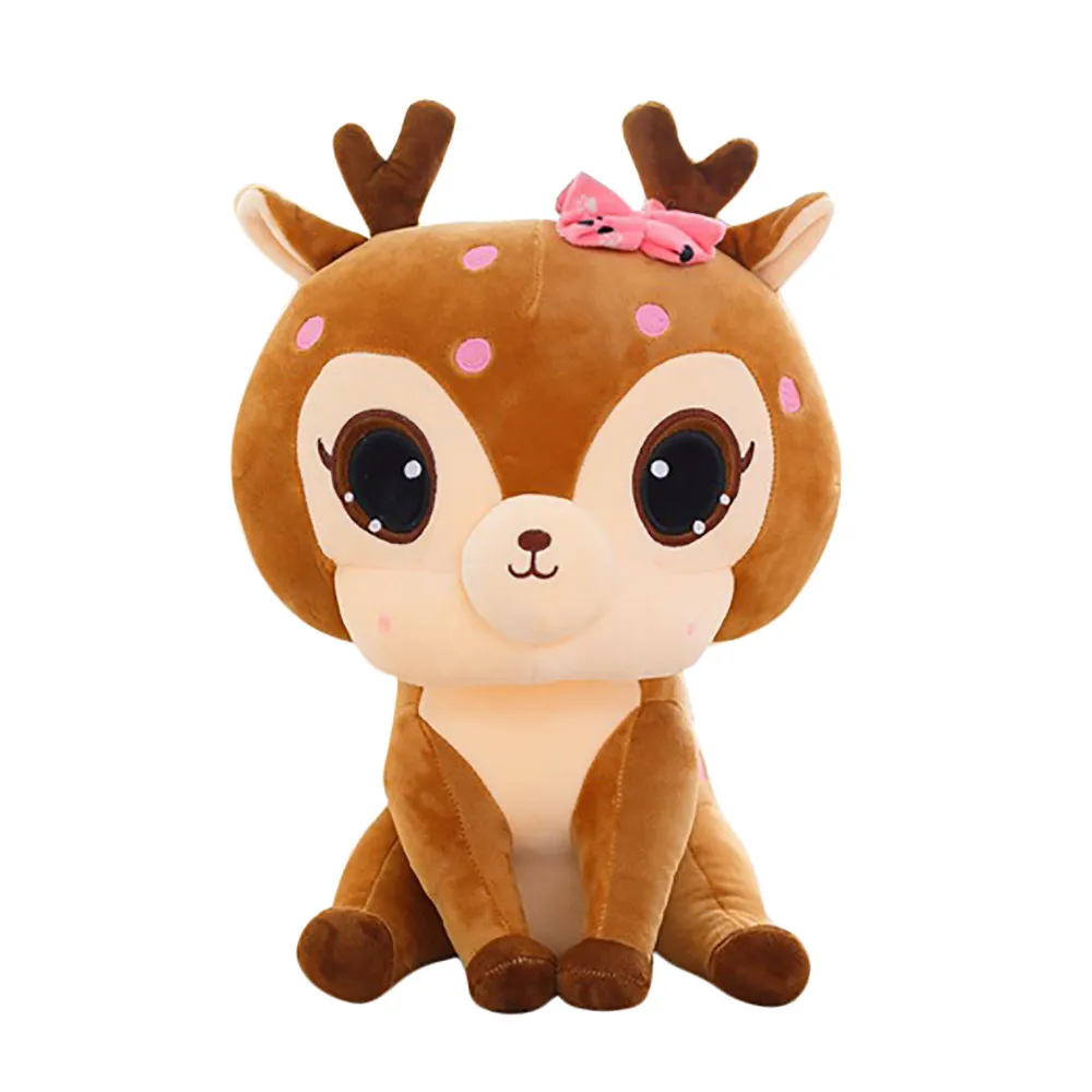 23 см мягкие детские плюшевые милые имитации животных куклы олени Kawaii Коллекция