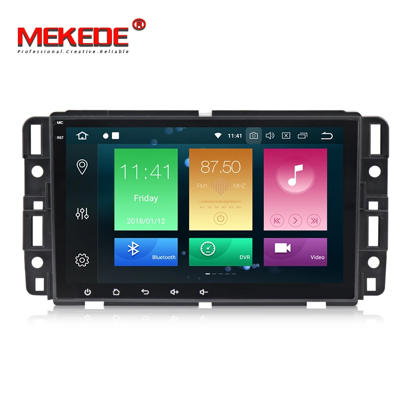Best 8" Android 8.0 Octa Core Car Stereo Radio Player GPS navigation for Chevrolet Suburban Tahoe Impala Buick Enclave GMC Yukon 0