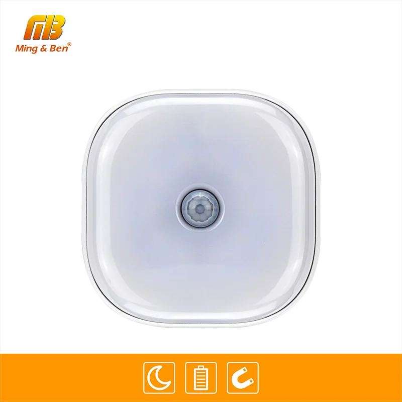  10leds LED PIR Sensor Night Light Motion Sensor Lamp Activated Wall Lights Auto On Off AAA Battery  - 32963910705