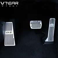 פלייט אביזר Vtear עבור מאזדה CX3 CX3 2017 מאיץ מכונית 2018 פלייט פדאל דום שמן מצמד מצער בלם דוושת פן אביזר (1)