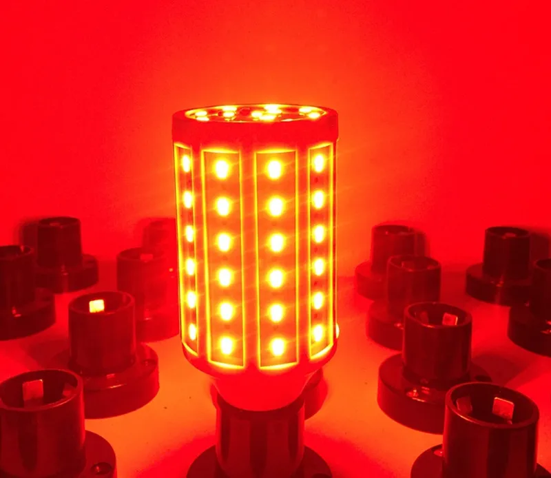 Светодиодный светильник для выращивания, красный, синий, зеленый, кукурузный светильник E27 B22, лампа переменного тока 110 В 220 в 12 В 24 в 36 в 48 в 60 в SMD 5730, лампа для выращивания теплицы