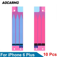 10 шт./лот Aocarmo для iPhone 6 Plus 5," 6 P Батарея клей ленты антистатические Стикеры полосы замена