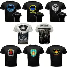 Спецназ ALFA GROUP российские военные KGB FSB Спецназ ГРУ футболка