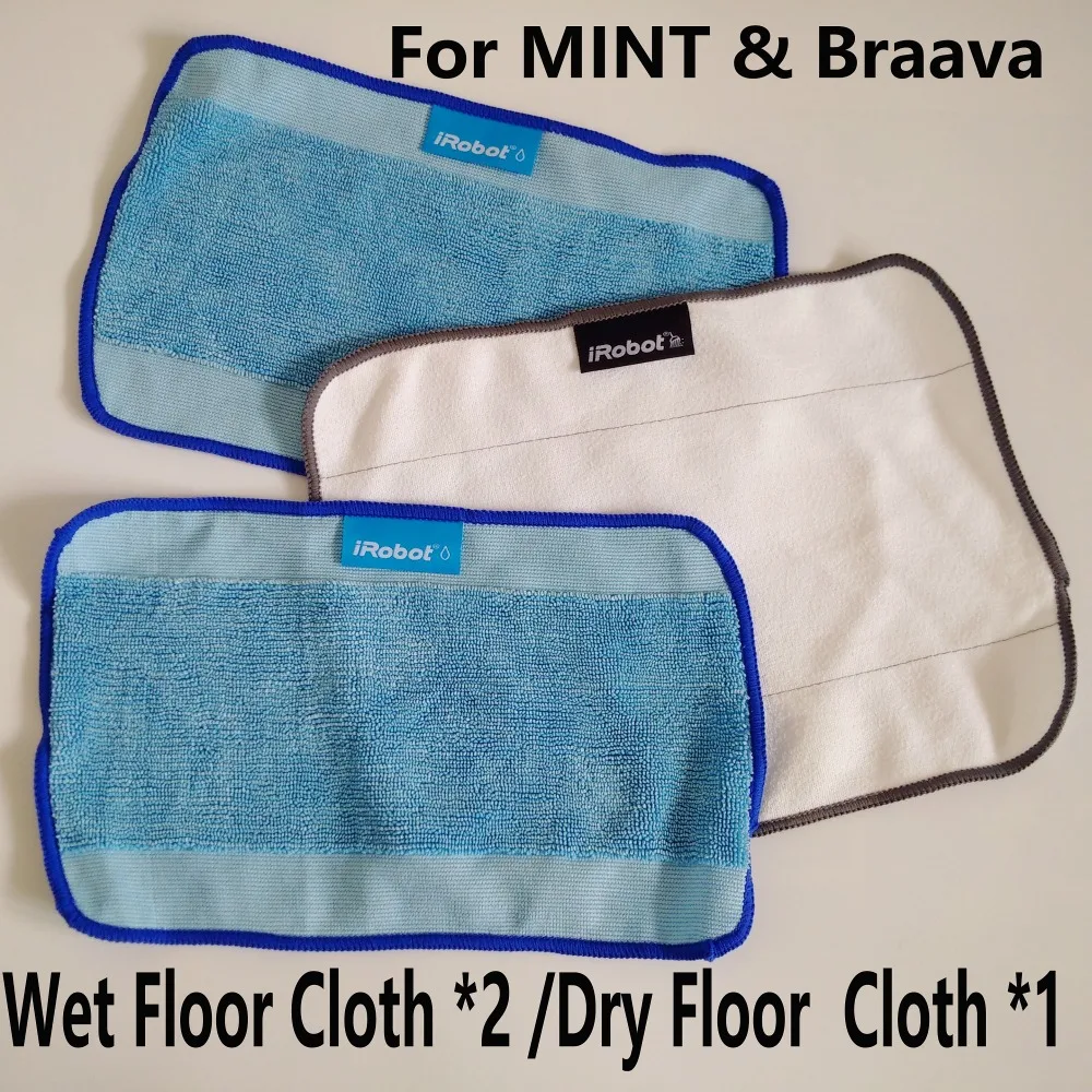 3pcs/Lot Cleaning cloth for iRobot Braava 380 380t 320