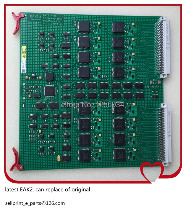 Discount deadline 1 piece printing card EAK-2 00.781.4795, 91.144.6021, 00.781.8903 heidelberg printing board EAK2