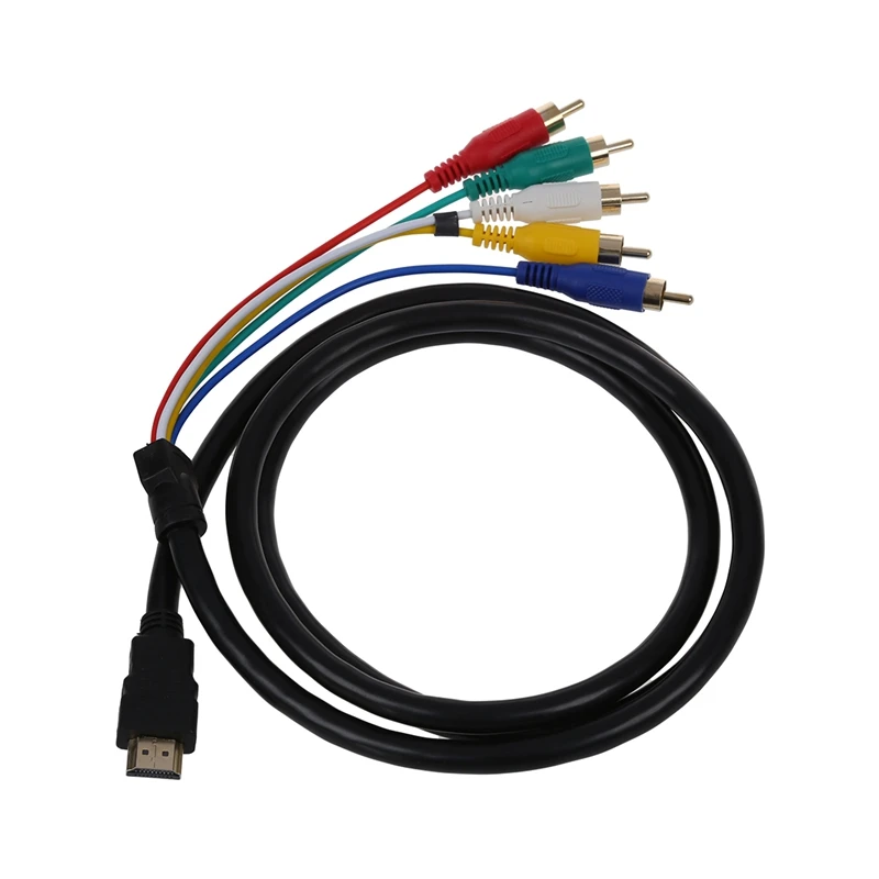 1 5 м футов HDMI до RCA Мужской Аудио компонентный кабель для видео преобразования HDTV
