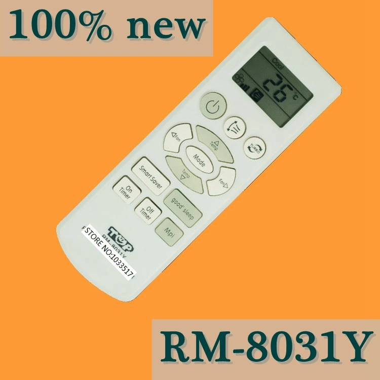 

Universal type air conditioner remote control RM-8031Y for samsung air conditioner