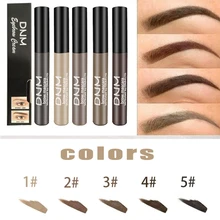 Водостойкий Гель для макияжа глаз, бровей, кофе, черный, коричневый цвет, гель для бровей, краска для бровей, тени для бровей, набор, средство для макияжа бровей