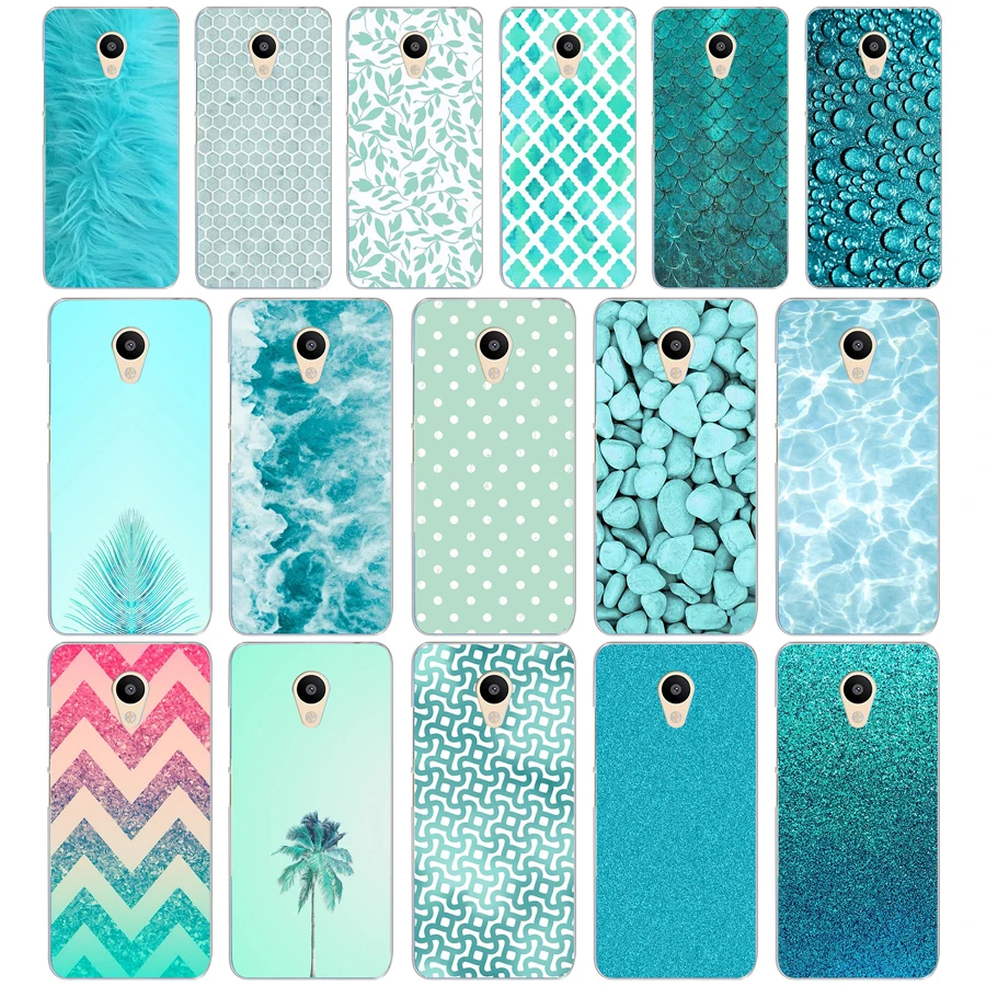 

83DD Fashion Aqua Silver Green Mint Hard Transparent Cover Case for Meizu M2 M3S M3 M3S M5S Mini M3 note M5 M6 M6 note U10 U20
